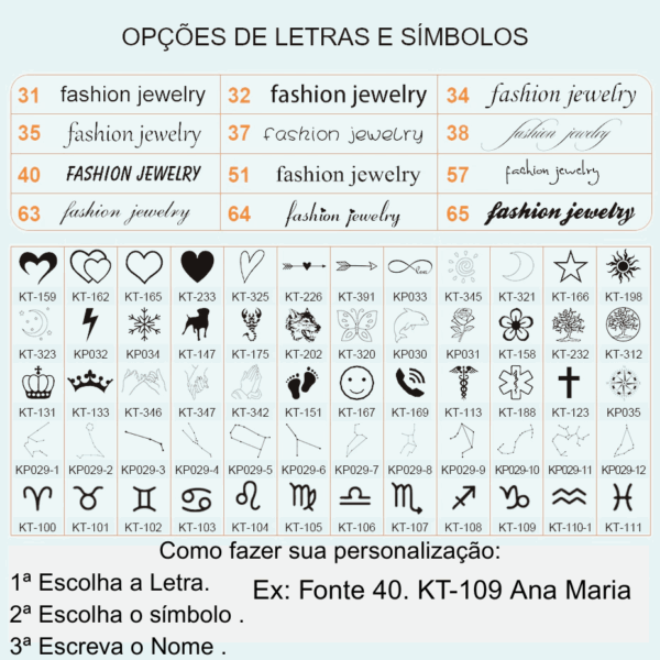 Pingente Em Aço Inoxidável Nunca Desaparece - Imagem 8
